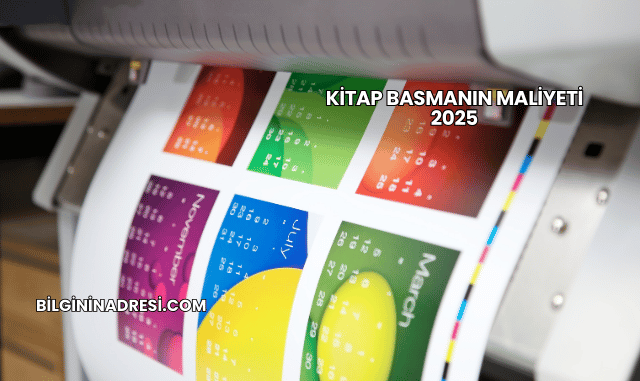 Kitap Basmanın Maliyeti 2025