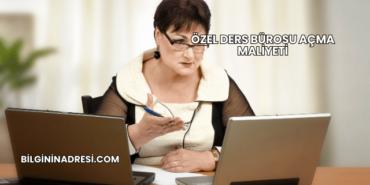 Özel Ders Bürosu Açma Maliyeti