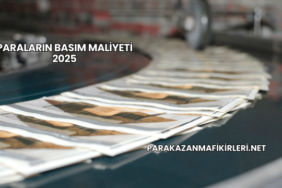 Paraların Basım Maliyeti 2025