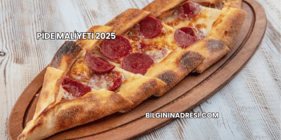 Pide Maliyeti 2025