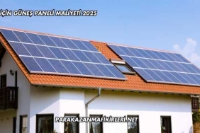 1 Ev İçin Güneş Paneli Maliyeti 2025