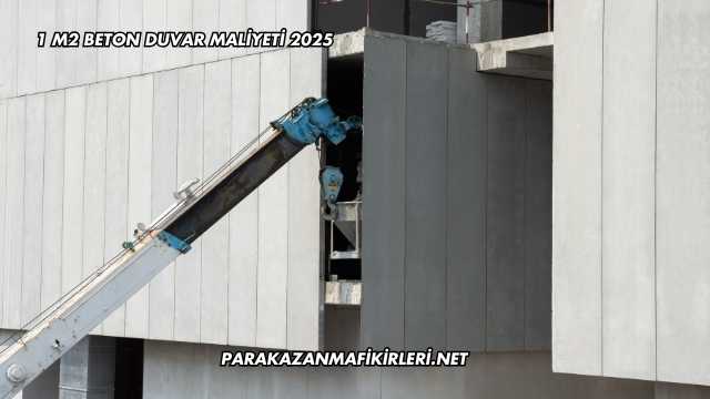1 M2 Beton Duvar Maliyeti 2025