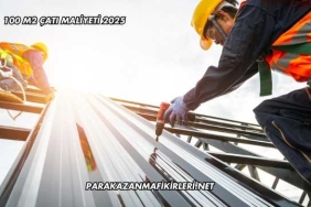 100 M2 Çatı Maliyeti 2025