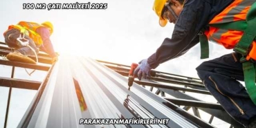 100 M2 Çatı Maliyeti 2025