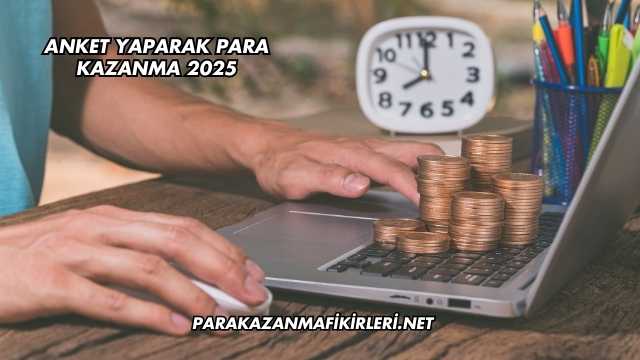 Anket Yaparak Para Kazanma 2025