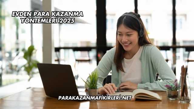 Evden Para Kazanma Yöntemleri 2025