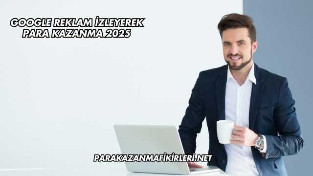Google Reklam İzleyerek Para Kazanma 2025