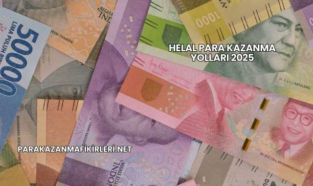Helal Para Kazanma Yolları 2025
