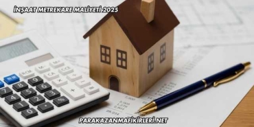 İnşaat Metrekare Maliyeti 2025