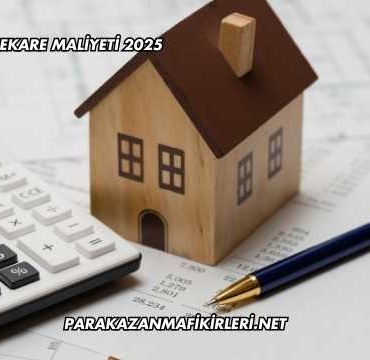 İnşaat Metrekare Maliyeti 2025