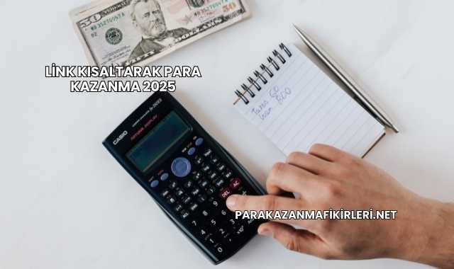 Link Kısaltarak Para Kazanma 2025