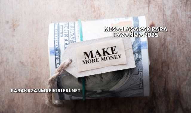 Mesajlaşarak Para Kazanma 2025