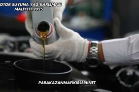 Motor Suyuna Yağ Karışması Maliyeti 2025
