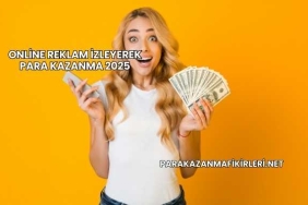 Online Reklam İzleyerek Para Kazanma 2025