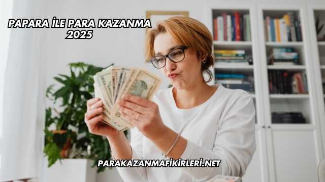 Papara ile Para Kazanma 2025