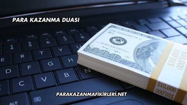Para Kazanma Duası