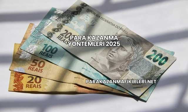 Para Kazanma Yöntemleri 2025