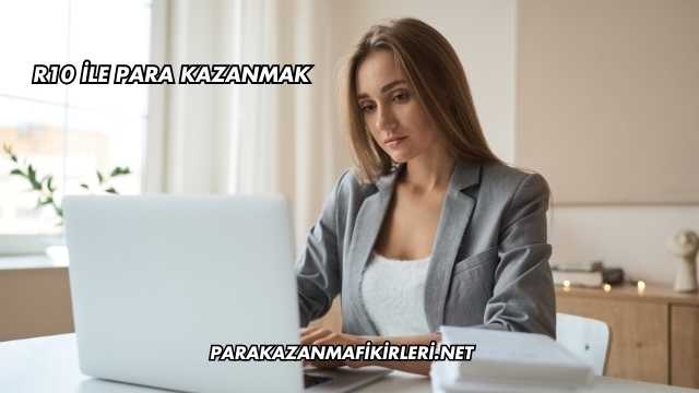 R10 İle Para Kazanmak