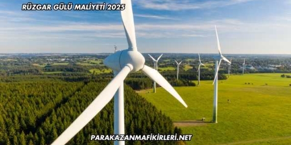 Rüzgar Gülü Maliyeti 2025