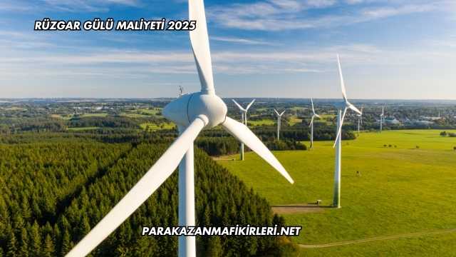 Rüzgar Gülü Maliyeti 2025