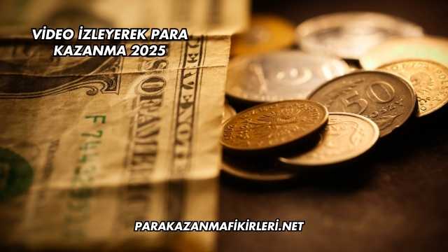 Video İzleyerek Para Kazanma 2025