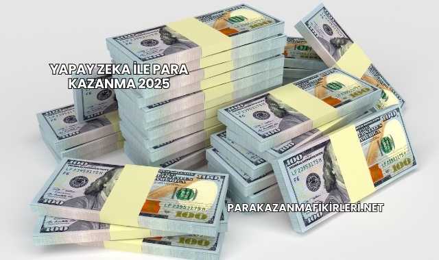 Yapay Zeka İle Para Kazanma 2025
