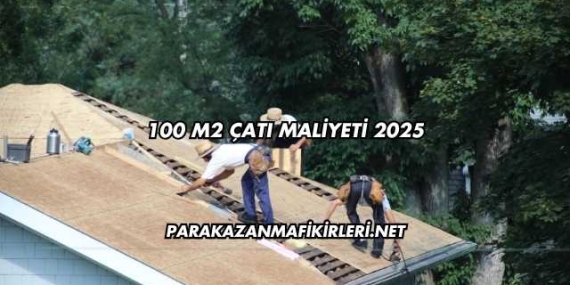 100 M2 Çatı Maliyeti 2025