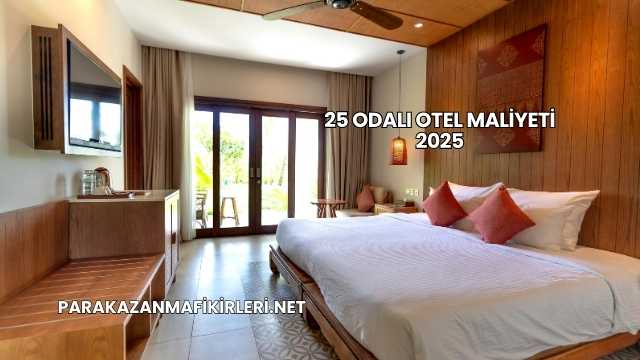 25 Odalı Otel Maliyeti 2025