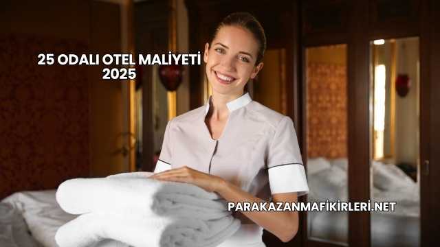25 Odalı Otel Maliyeti 2025