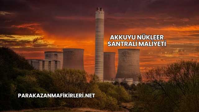 Akkuyu Nükleer Santrali Maliyeti