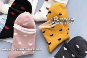 Bir Çift Çorap Maliyeti 2025