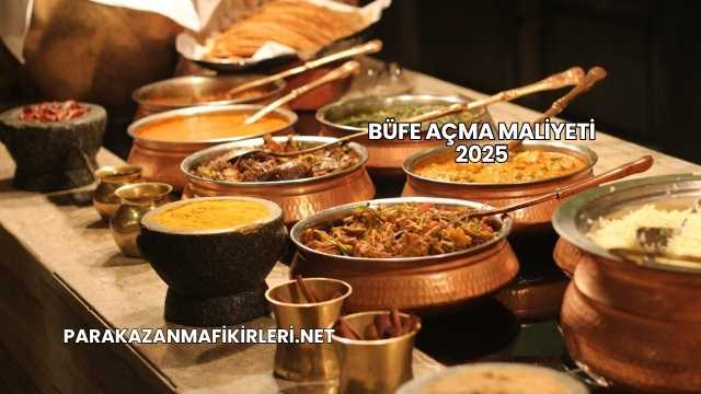 Büfe Açma Maliyeti 2025