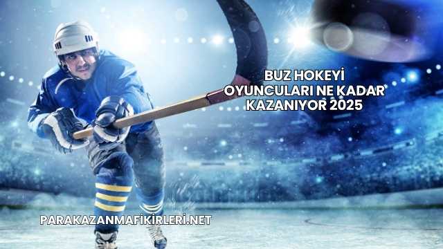 Buz Hokeyi Oyuncuları Ne Kadar Kazanıyor 2025