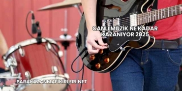 Canlı Müzik Ne Kadar Kazanıyor 2025