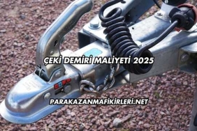 Çeki Demiri Maliyeti 2025