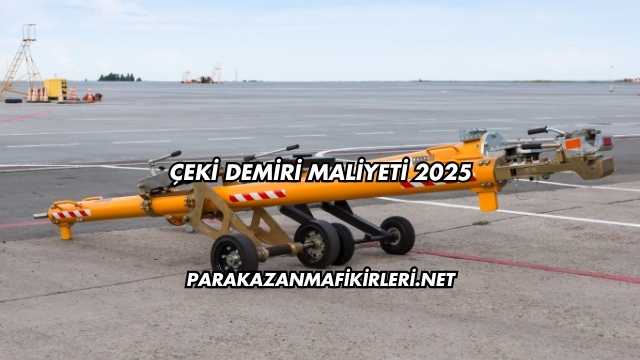 Çeki Demiri Maliyeti 2025