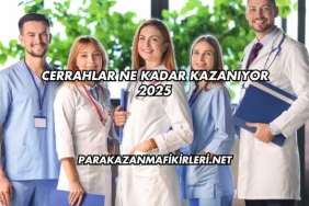 Cerrahlar Ne Kadar Kazanıyor 2025