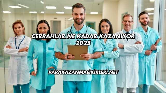 Cerrahlar Ne Kadar Kazanıyor 2025