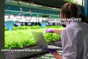 Dikey Tarım Maliyeti 2025