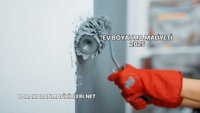 Ev Boyatma Maliyeti 2025