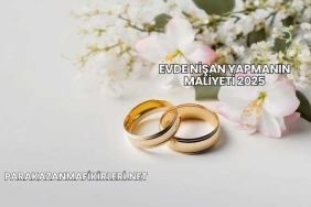 Evde Nişan Yapmanın Maliyeti 2025