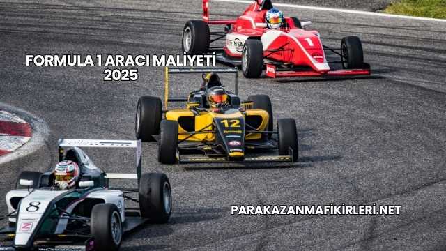 Formula 1 Aracı Maliyeti 2025