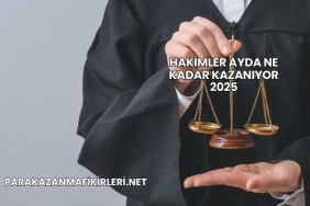 Hakimler Ayda Ne Kadar Kazanıyor 2025