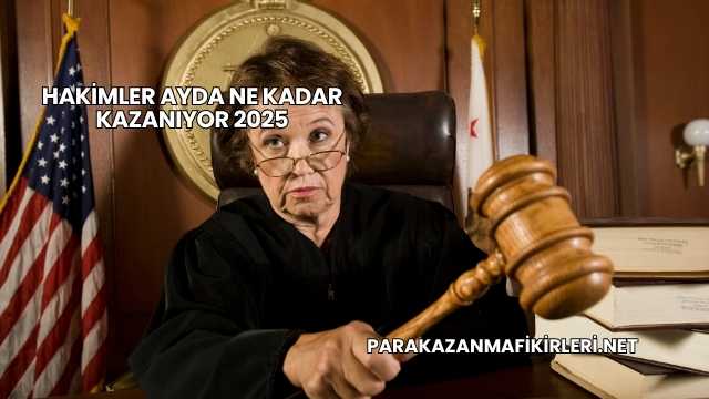 Hakimler Ayda Ne Kadar Kazanıyor 2025