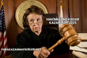 Hakimler Ne Kadar Kazanıyor 2025