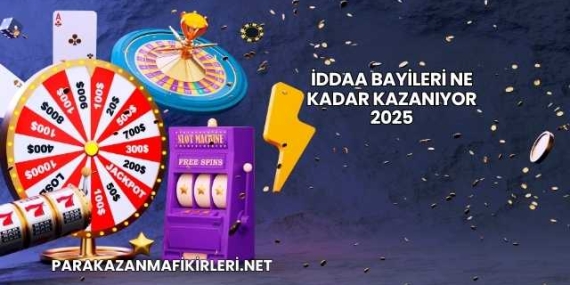 İddaa Bayileri Ne Kadar Kazanıyor 2025