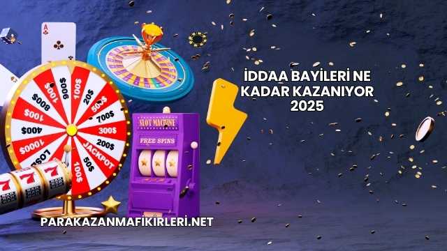 İddaa Bayileri Ne Kadar Kazanıyor 2025
