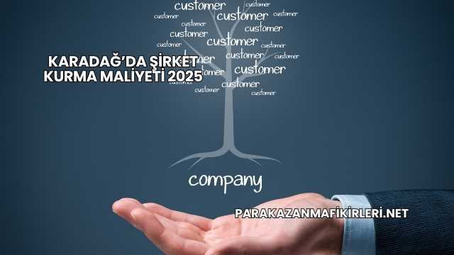 Karadağ’da Şirket Kurma Maliyeti 2025