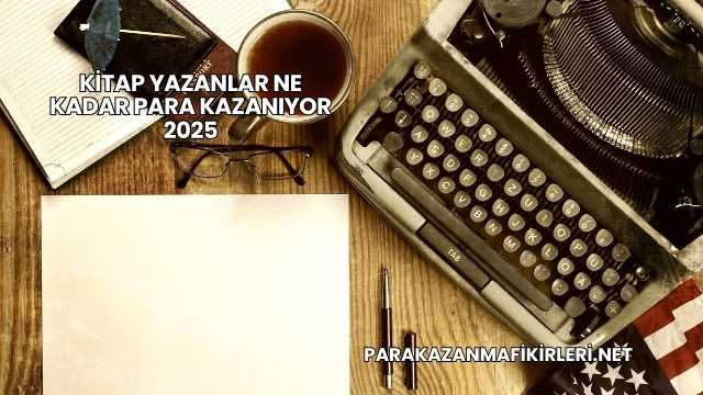 Kitap Yazanlar Ne Kadar Para Kazanıyor 2025