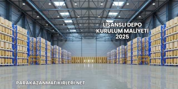 Lisanslı Depo Kurulum Maliyeti 2025